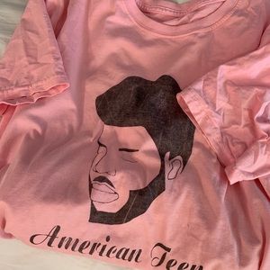 Vintage Khalid American Teen pink T-shirt